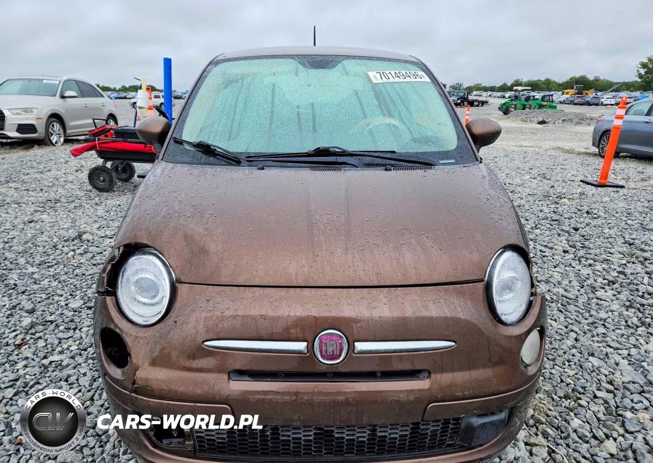 2012 Fiat 500 Pop VIN:3C3CFFAR4CT340212 - 5