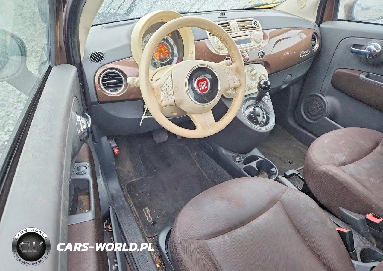 2012 Fiat 500 Pop VIN:3C3CFFAR4CT340212 - 8