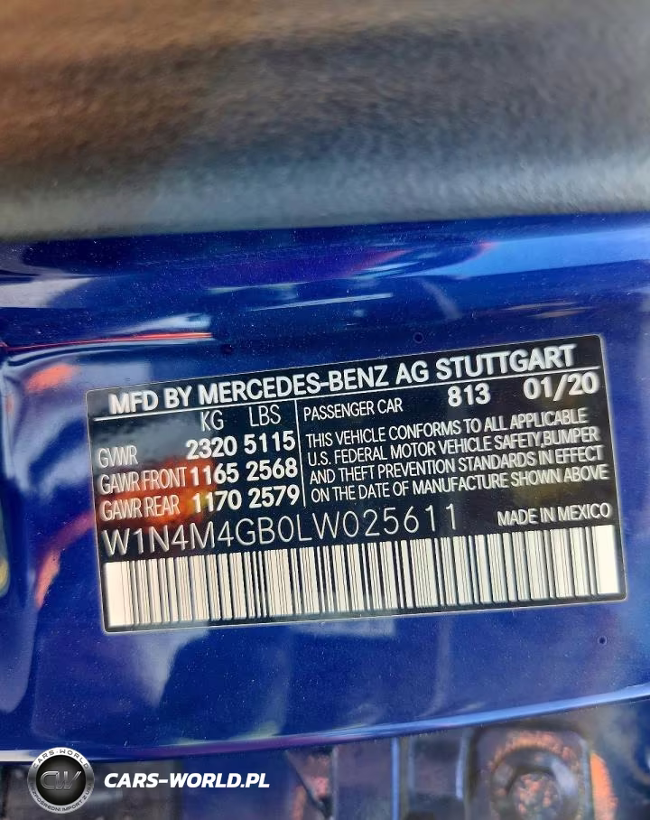 2020 Mercedes-Benz Glb 250 VIN:W1N4M4GB0LW025611 - 13