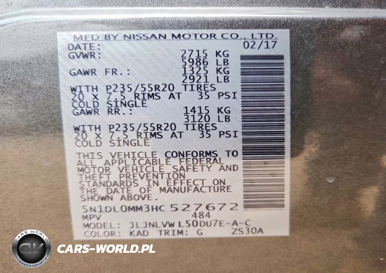 2017 Infiniti Qx60 Base VIN:5N1DL0MM3HC527672 - 13
