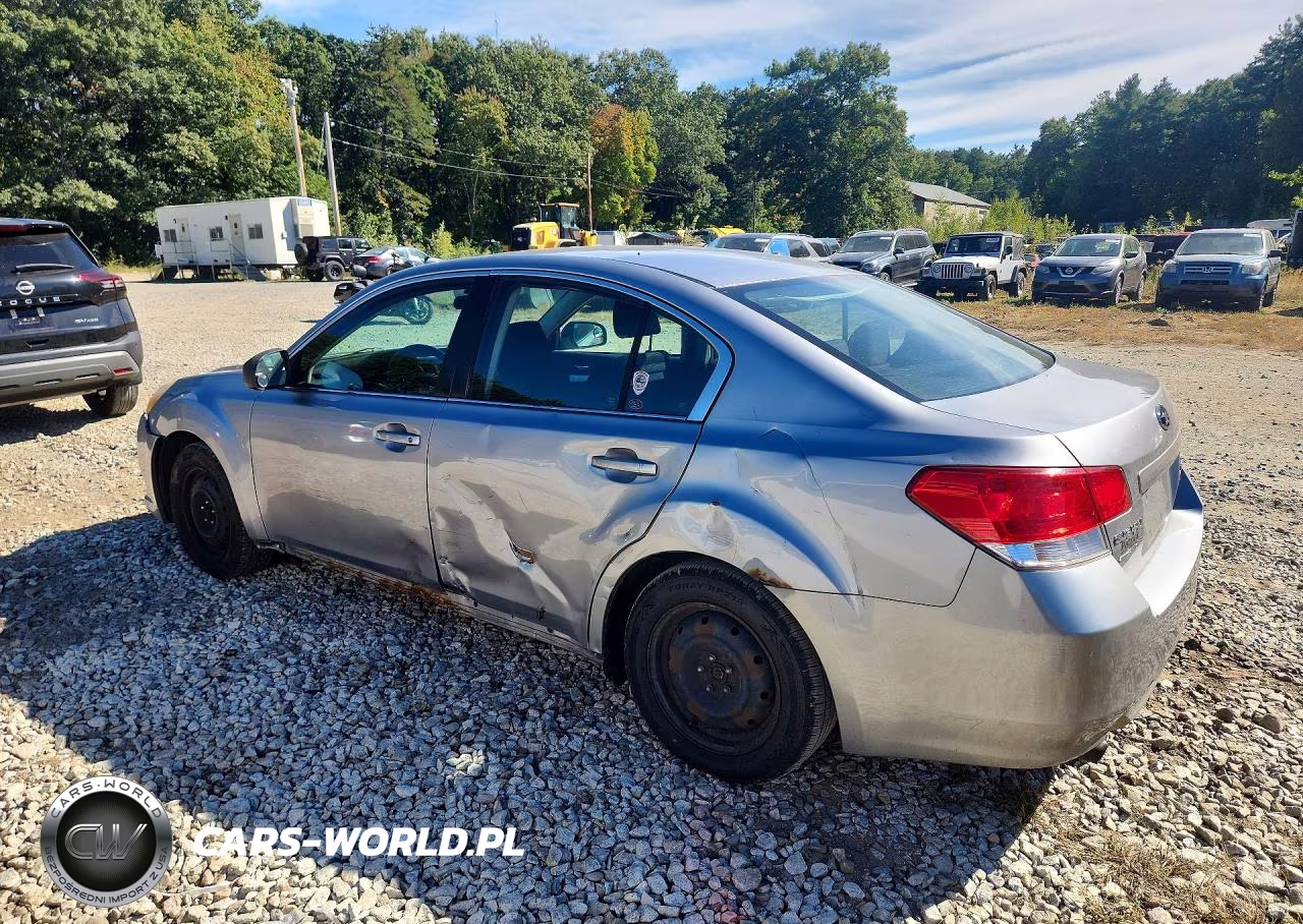 2010 Subaru Legacy 2.5I VIN:4S3BMBA60A3239737 - 2