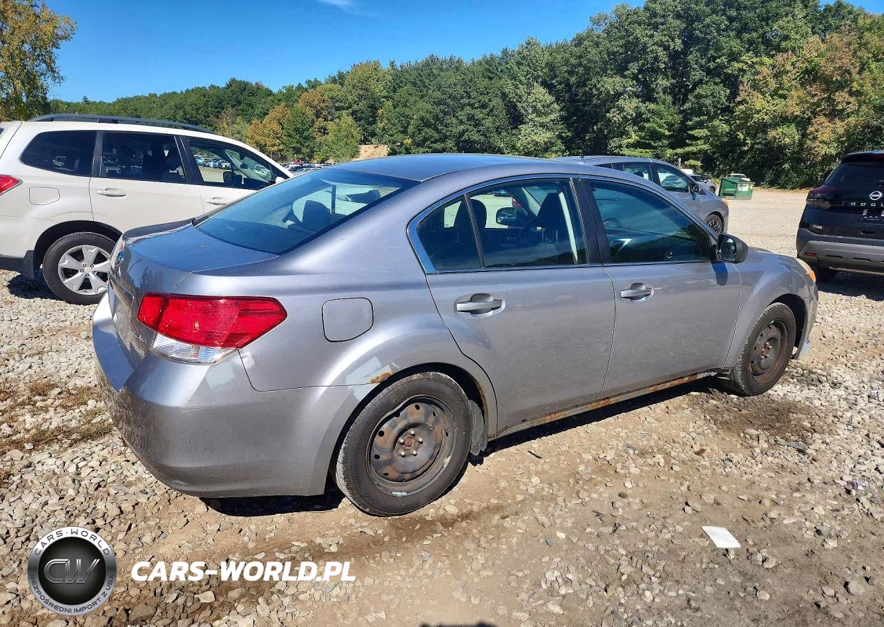 2010 Subaru Legacy 2.5I VIN:4S3BMBA60A3239737 - 3