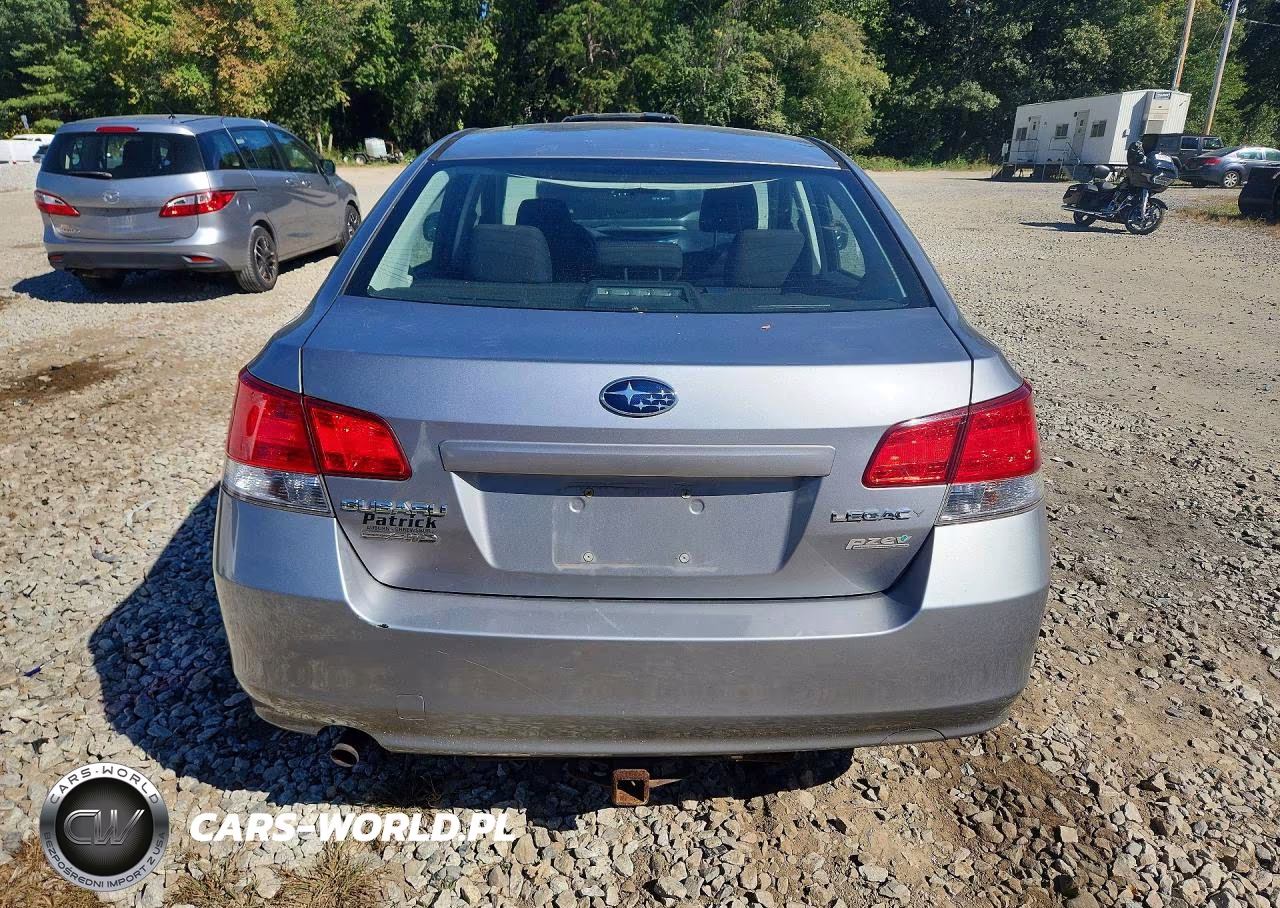 2010 Subaru Legacy 2.5I VIN:4S3BMBA60A3239737 - 6