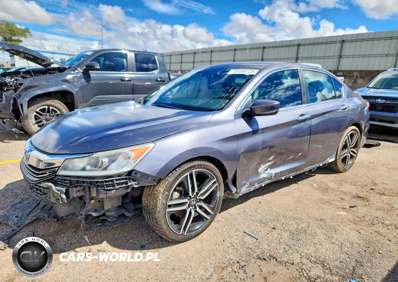 2016 Honda Accord Sport VIN:1HGCR2F5XGA095609 - 1