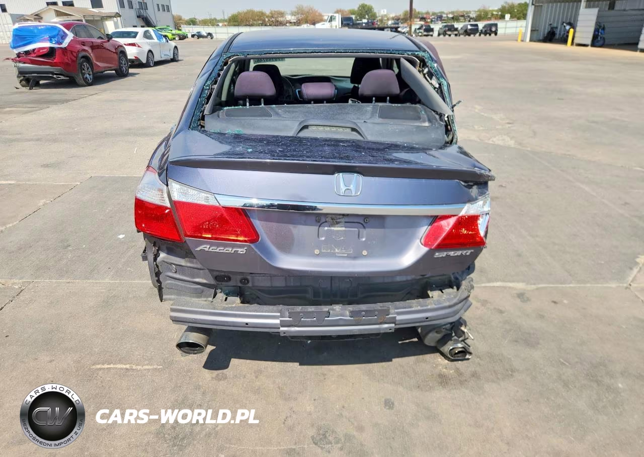 2015 Honda Accord Sport VIN:1HGCR2F51FA033465 - 6