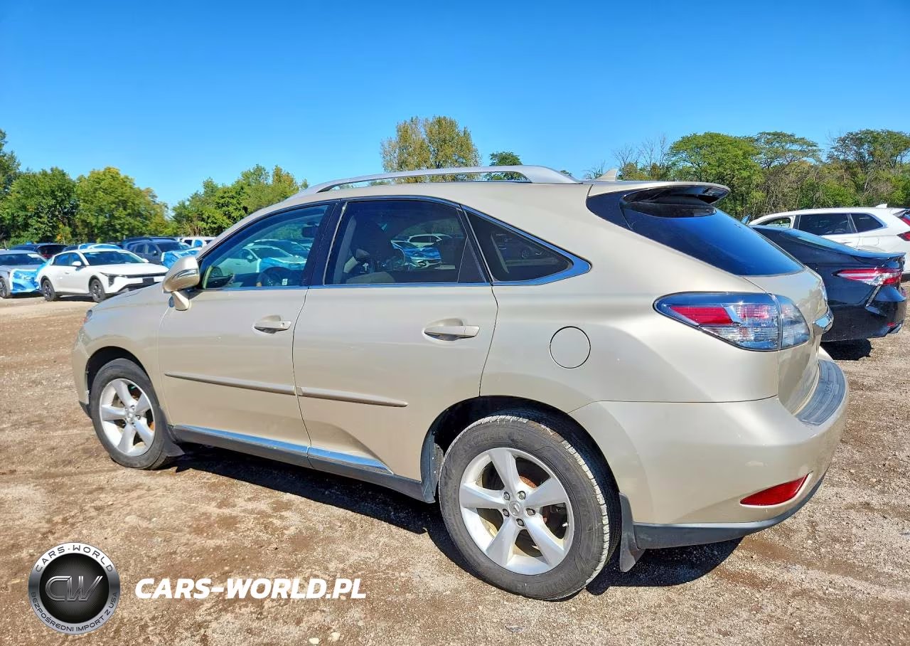 2011 Lexus Rx 350 VIN:2T2BK1BA4BC103540 - 2