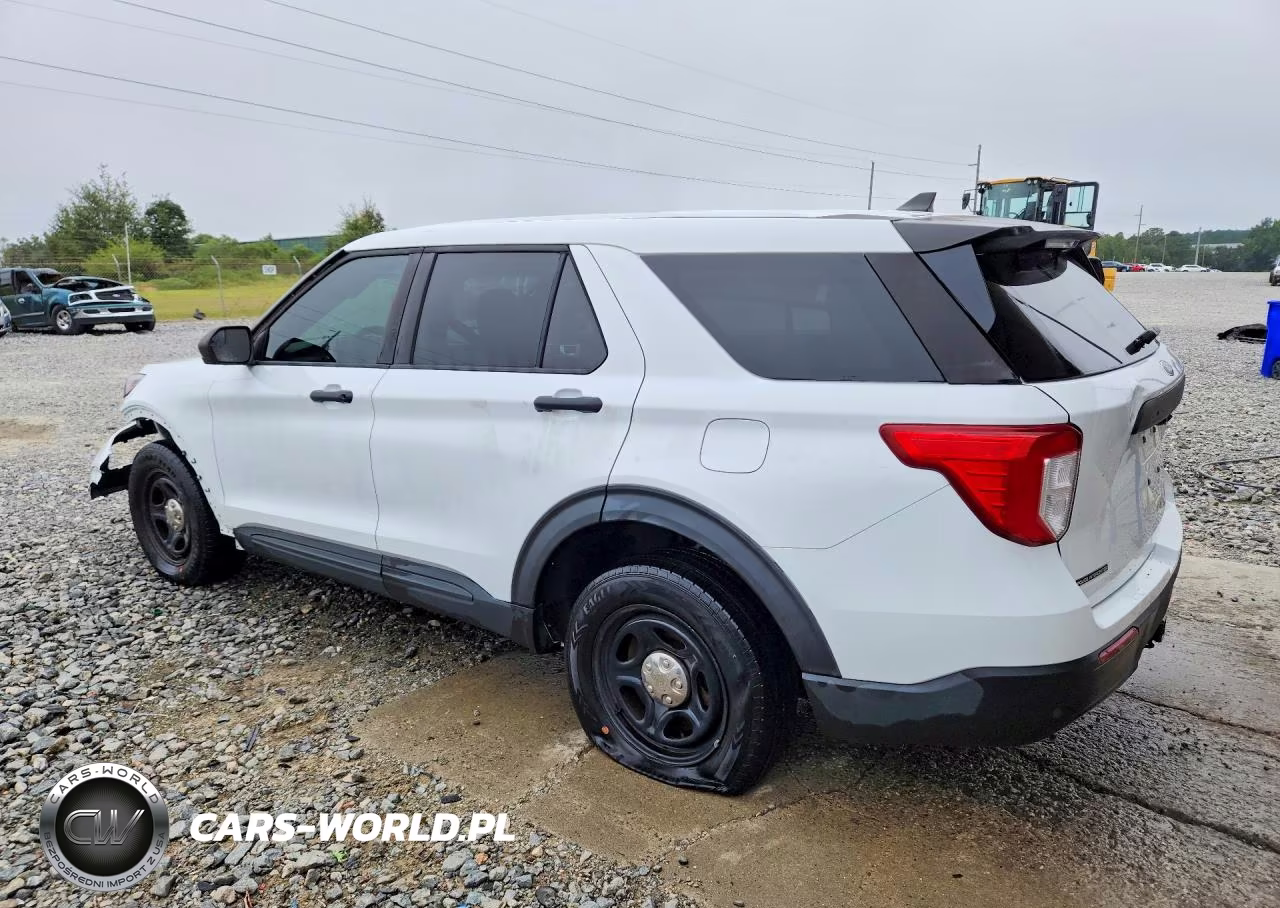 2022 Ford Explorer Police Interceptor VIN:1FM5K8AB1NGB00455 - 2