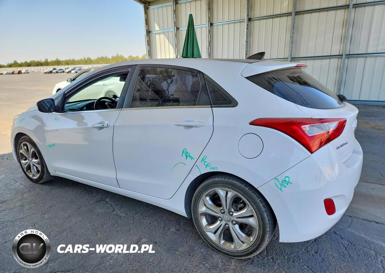 2013 Hyundai Elantra Gt Base VIN:KMHD35LE9DU036633 - 2