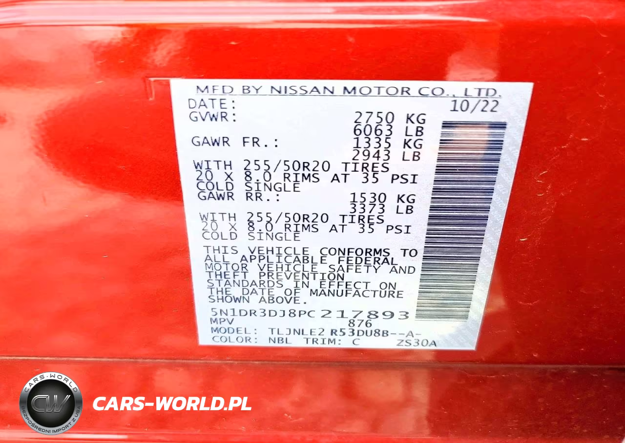 2023 Nissan Pathfinder Platinum VIN:5N1DR3DJ8PC217893 - 13