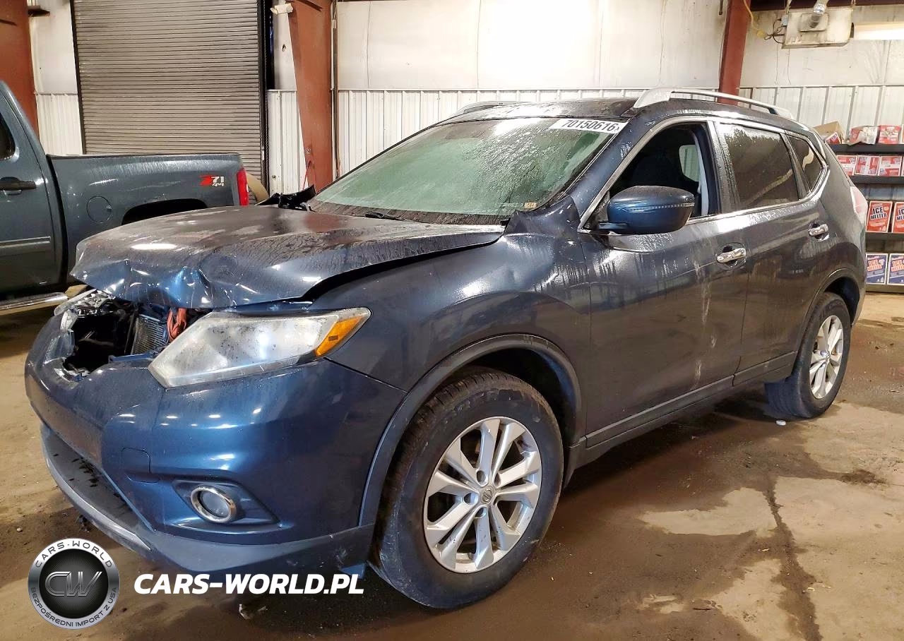 2016 Nissan Rogue S VIN:5N1AT2MV3GC807016 - 1