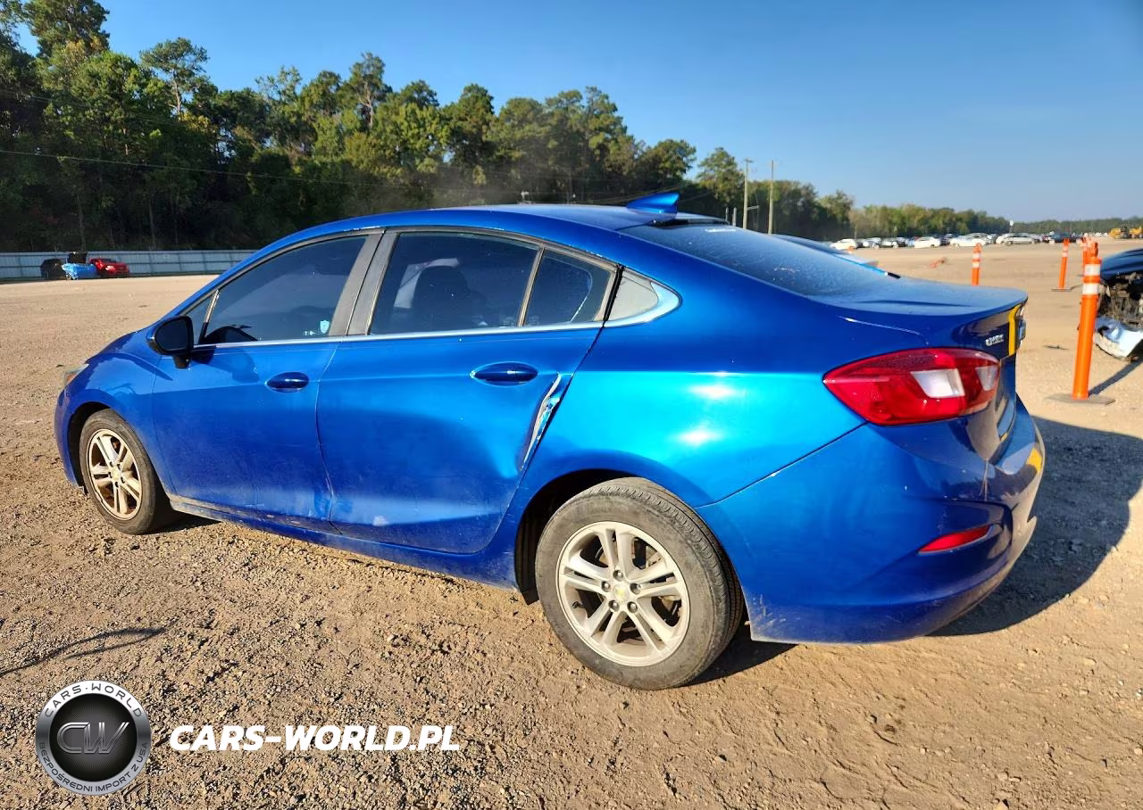 2017 Chevrolet Cruze Lt VIN:1G1BE5SM7H7158600 - 2