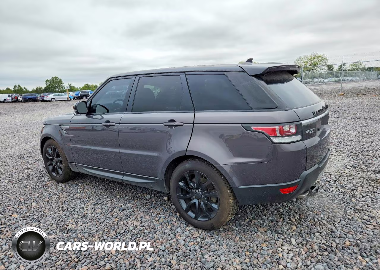 2016 Land Rover Range Rover Sport Hse VIN:SALWR2VF1GA640806 - 2