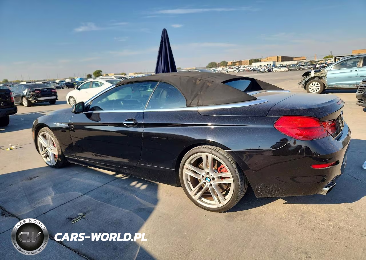 2012 BMW 650 I VIN:WBALZ3C55CDL70267 - 2