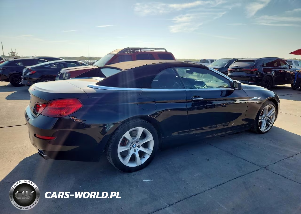 2012 BMW 650 I VIN:WBALZ3C55CDL70267 - 3