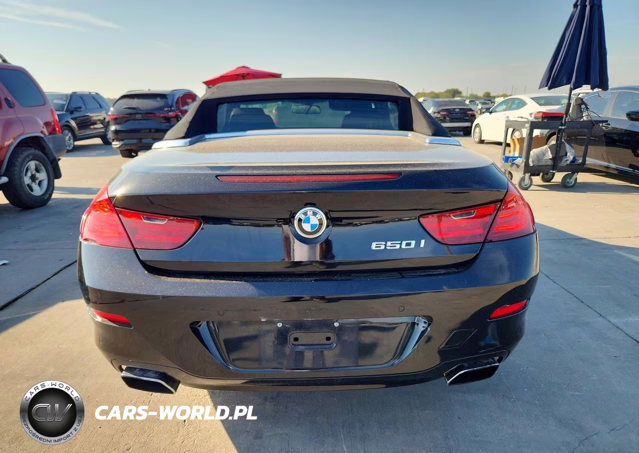 2012 BMW 650 I VIN:WBALZ3C55CDL70267 - 6