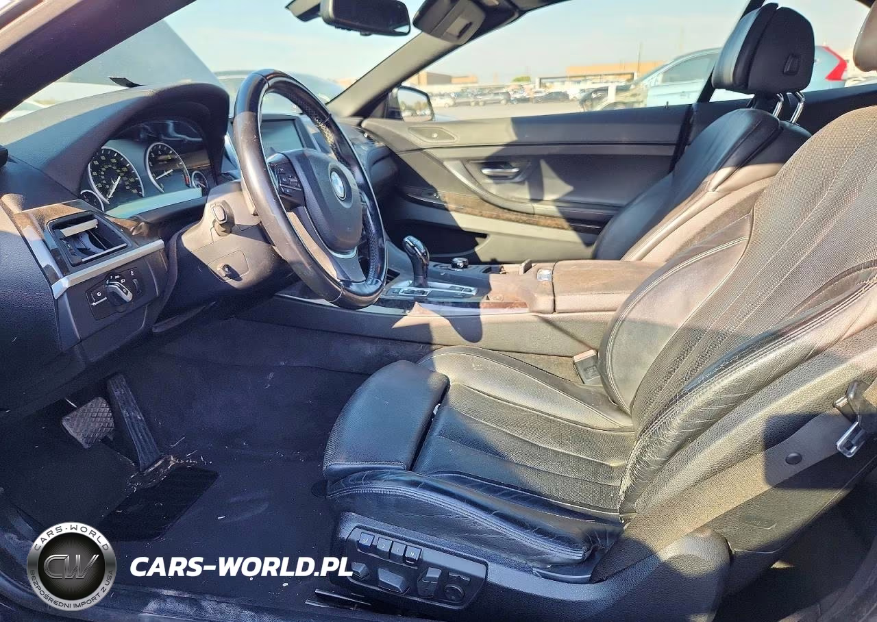 2012 BMW 650 I VIN:WBALZ3C55CDL70267 - 7