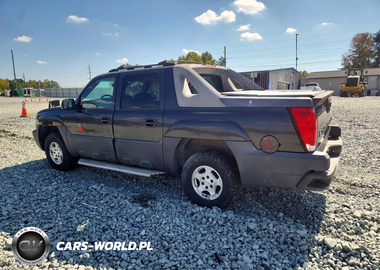 2003 Chevrolet Avalanche 1500 VIN:3GNEC13T33G183202 - 2