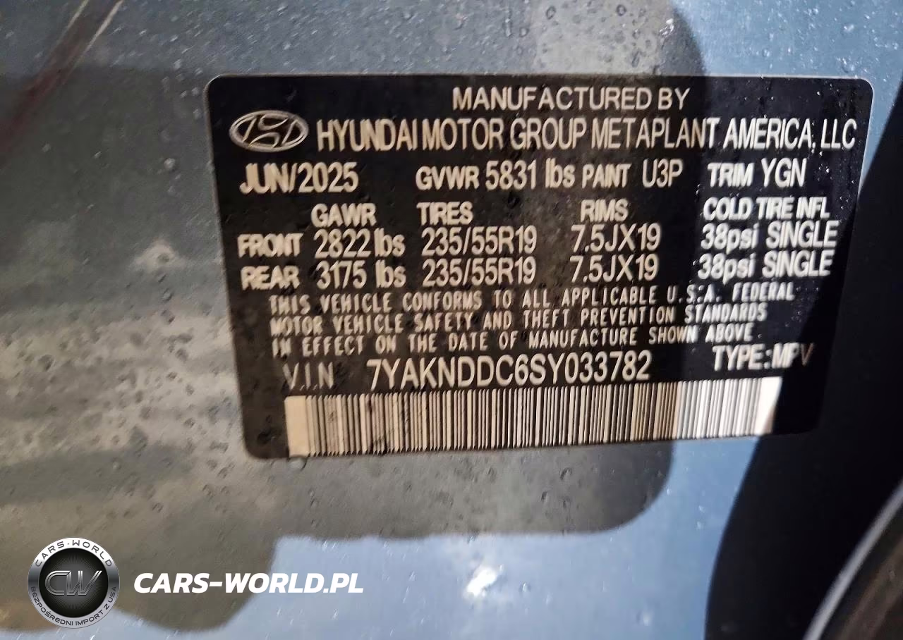 2025 Hyundai Ioniq 5 Sel VIN:7YAKNDDC6SY033782 - 13