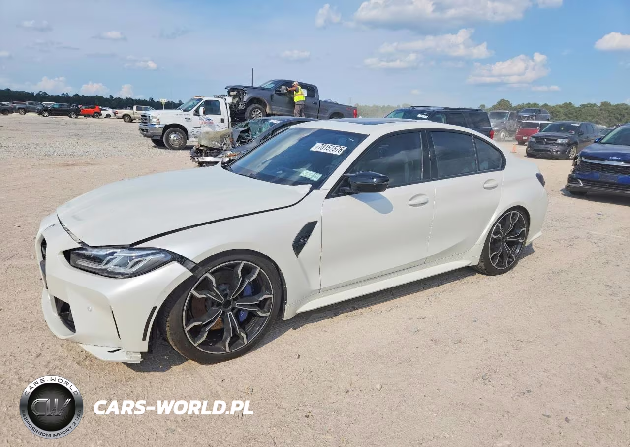 2023 BMW M3 Competition VIN:WBS33AY01PFN89946 - 1