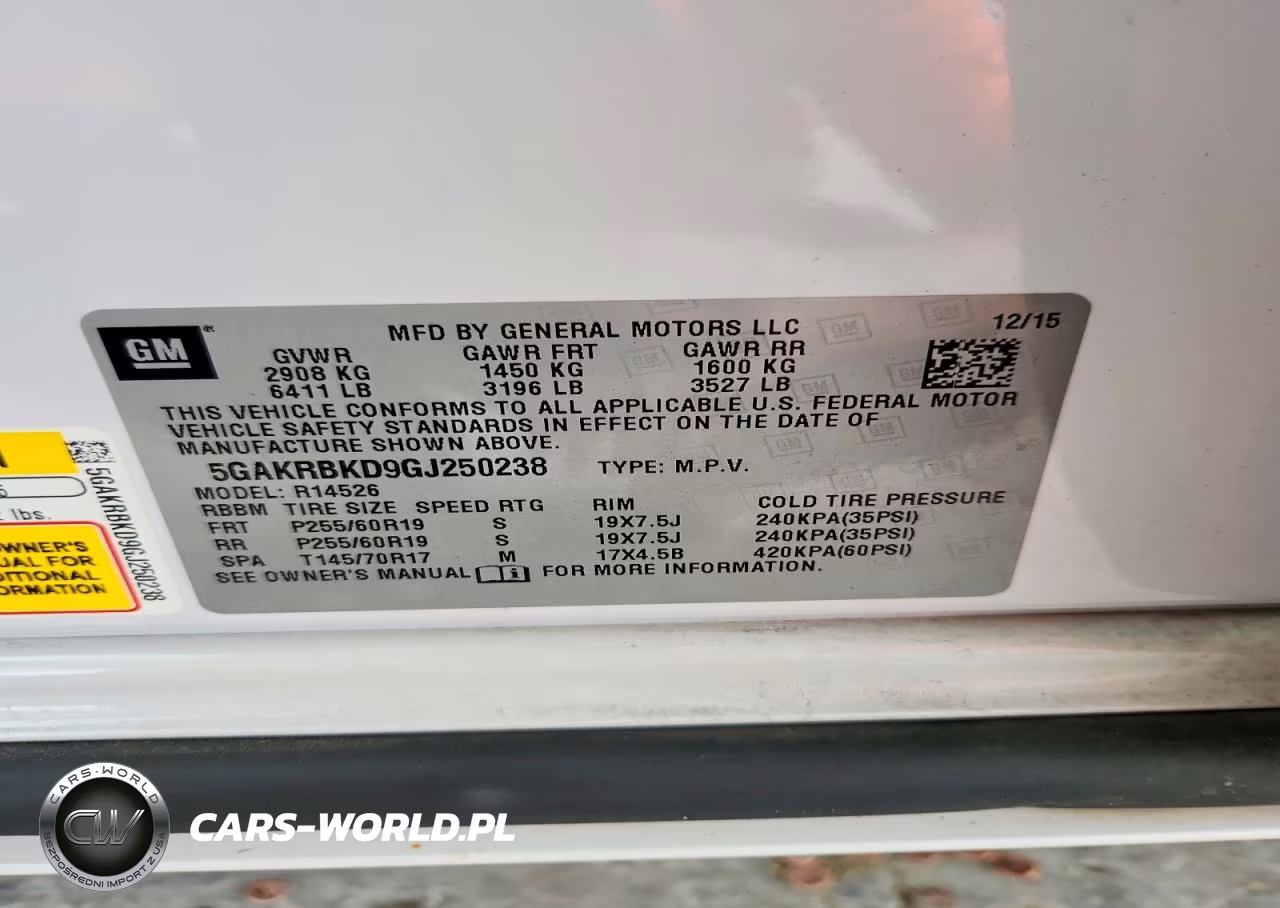 2016 Buick Enclave VIN:5GAKRBKD9GJ250238 - 13