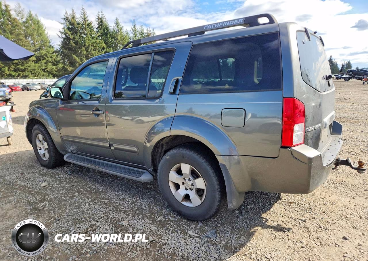 2007 Nissan Pathfinder S VIN:5N1AR18W87C639398 - 2