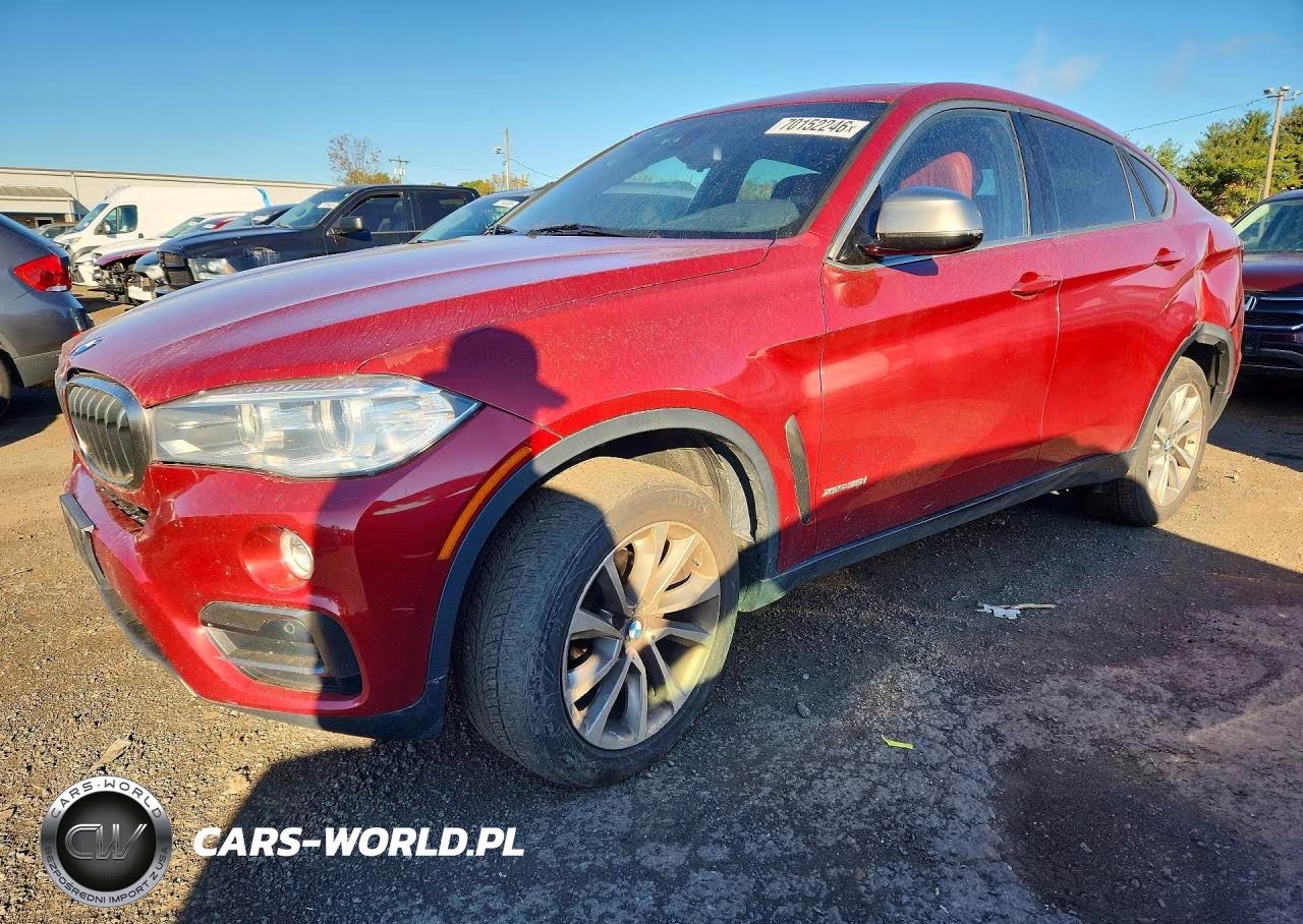 2018 BMW X6 xDrive35I VIN:5UXKU2C51J0X51186 - 1