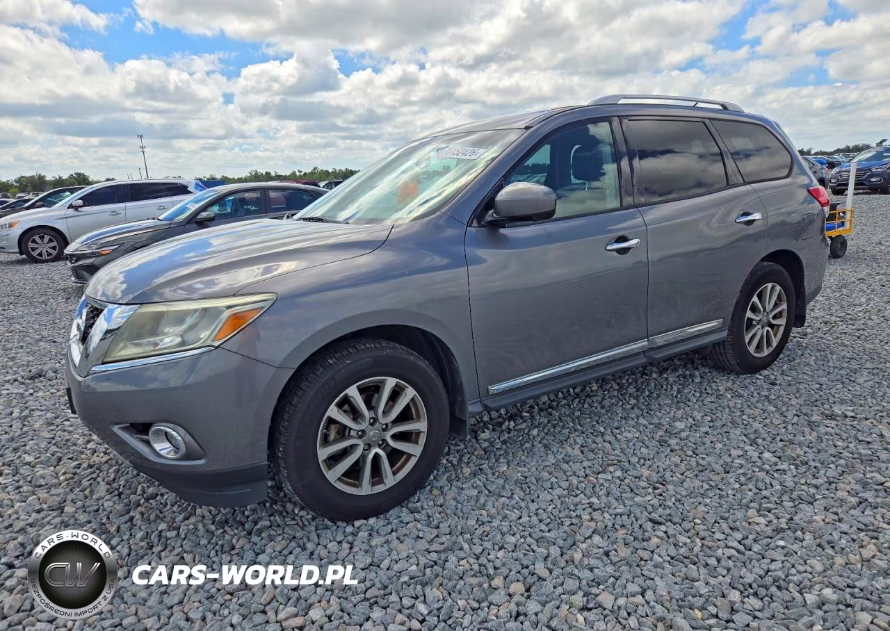 2016 Nissan Pathfinder Sl VIN:5N1AR2MMXGC654186 - 1