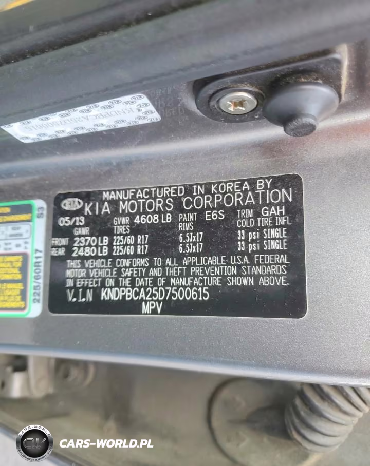 2013 Kia Sportage Lx VIN:KNDPBCA25D7500615 - 13
