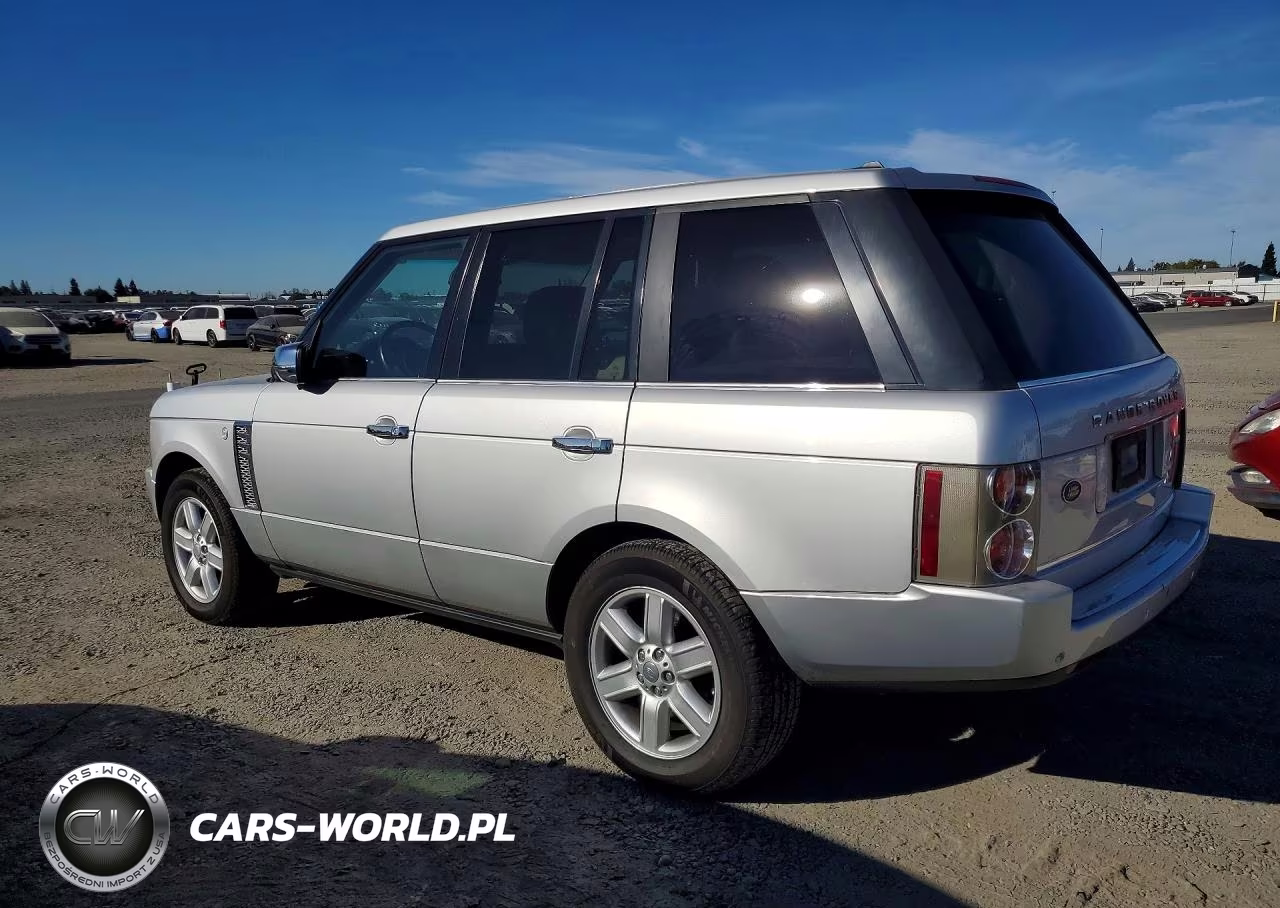 2005 Land Rover Range Rover Hse VIN:SALME11445A188168 - 2