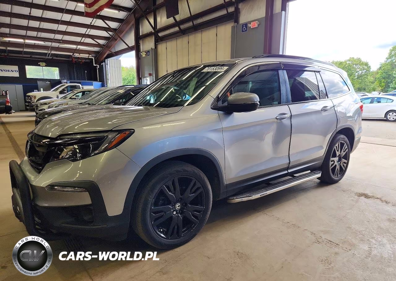 2021 Honda Pilot Se VIN:5FNYF6H28MB096493 - 1
