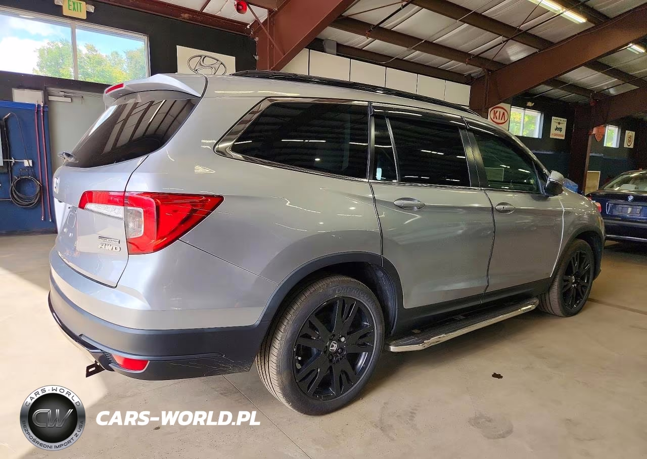 2021 Honda Pilot Se VIN:5FNYF6H28MB096493 - 3