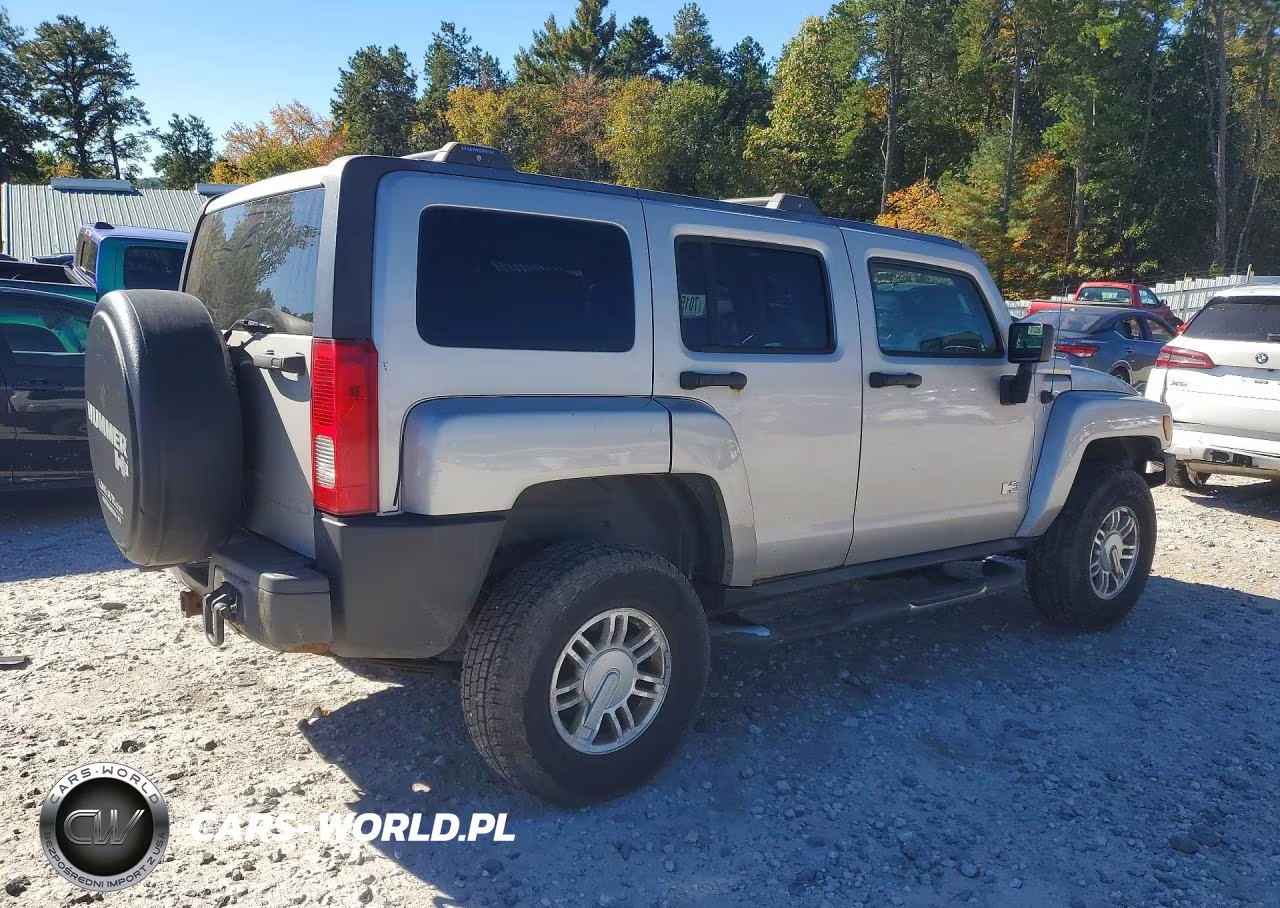 2007 Hummer H3 VIN:5GTDN13E278175693 - 3