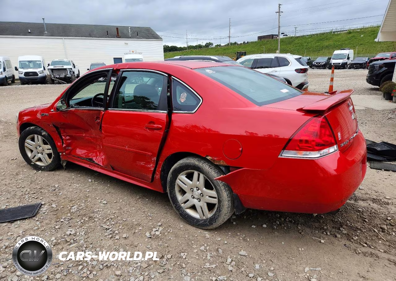 2012 Chevrolet Impala Lt VIN:2G1WG5E30C1165523 - 2