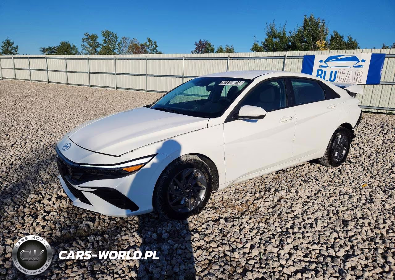 2026 Hyundai Elantra Hybrid Blue VIN:KMHLM4DJ0TU213521 - 1