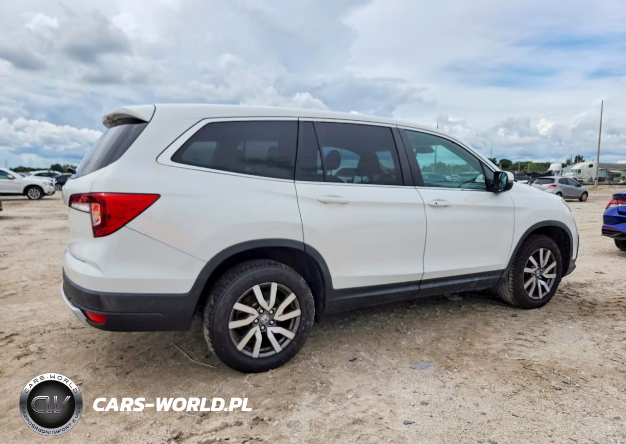 2021 Honda Pilot Ex VIN:5FNYF5H30MB013674 - 3