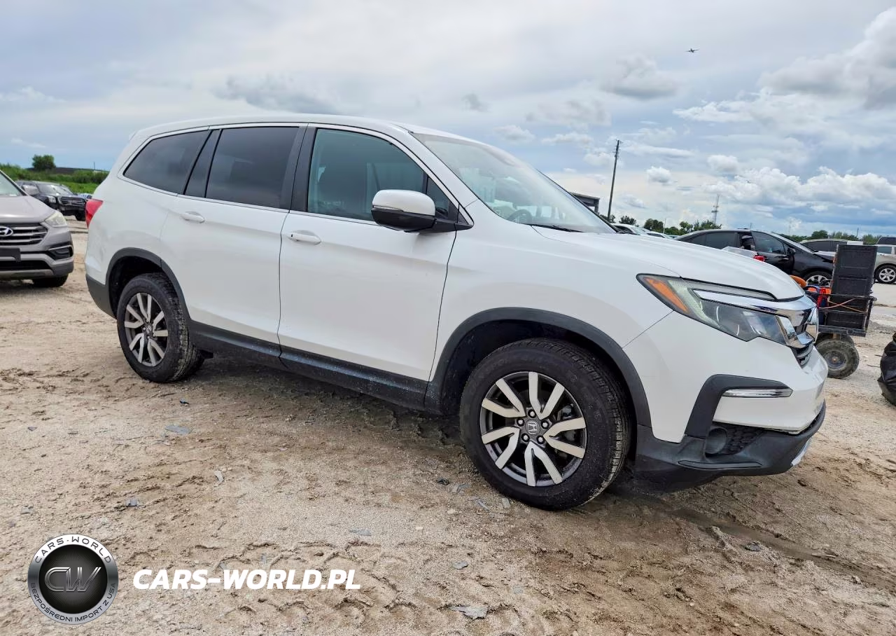 2021 Honda Pilot Ex VIN:5FNYF5H30MB013674 - 4