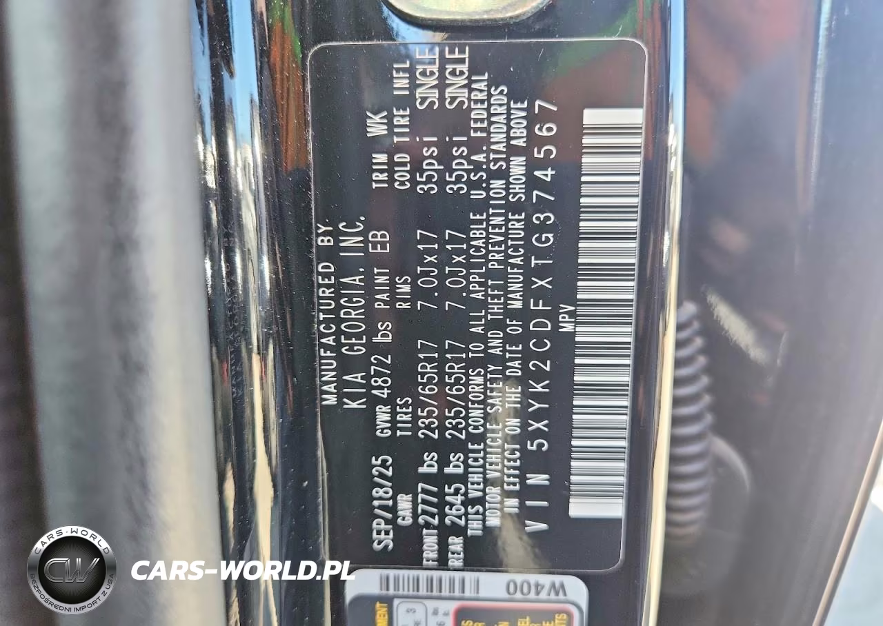 2026 Kia Sportage Lx VIN:5XYK2CDFXTG374567 - 13