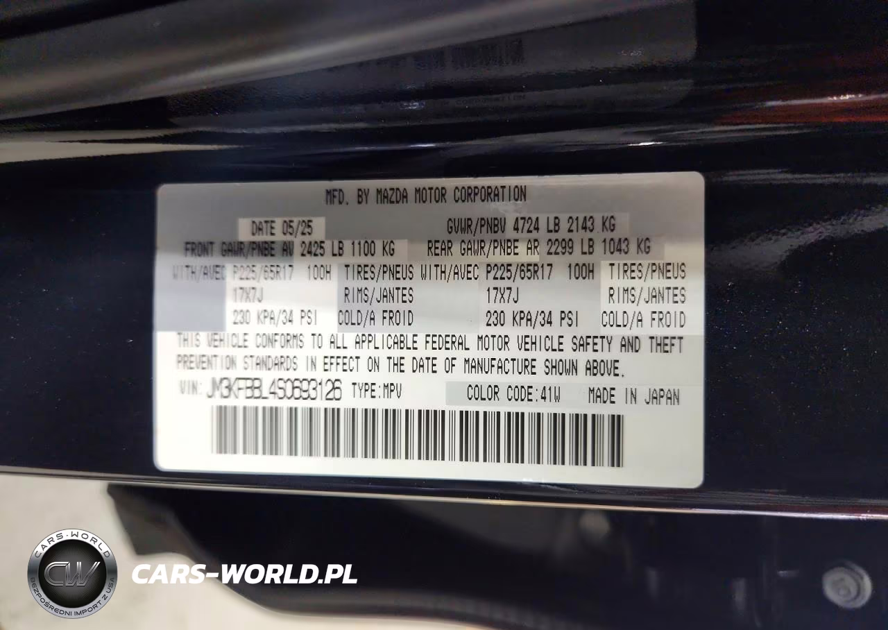 2025 Mazda Cx-5 Select VIN:JM3KFBBL4S0693126 - 13