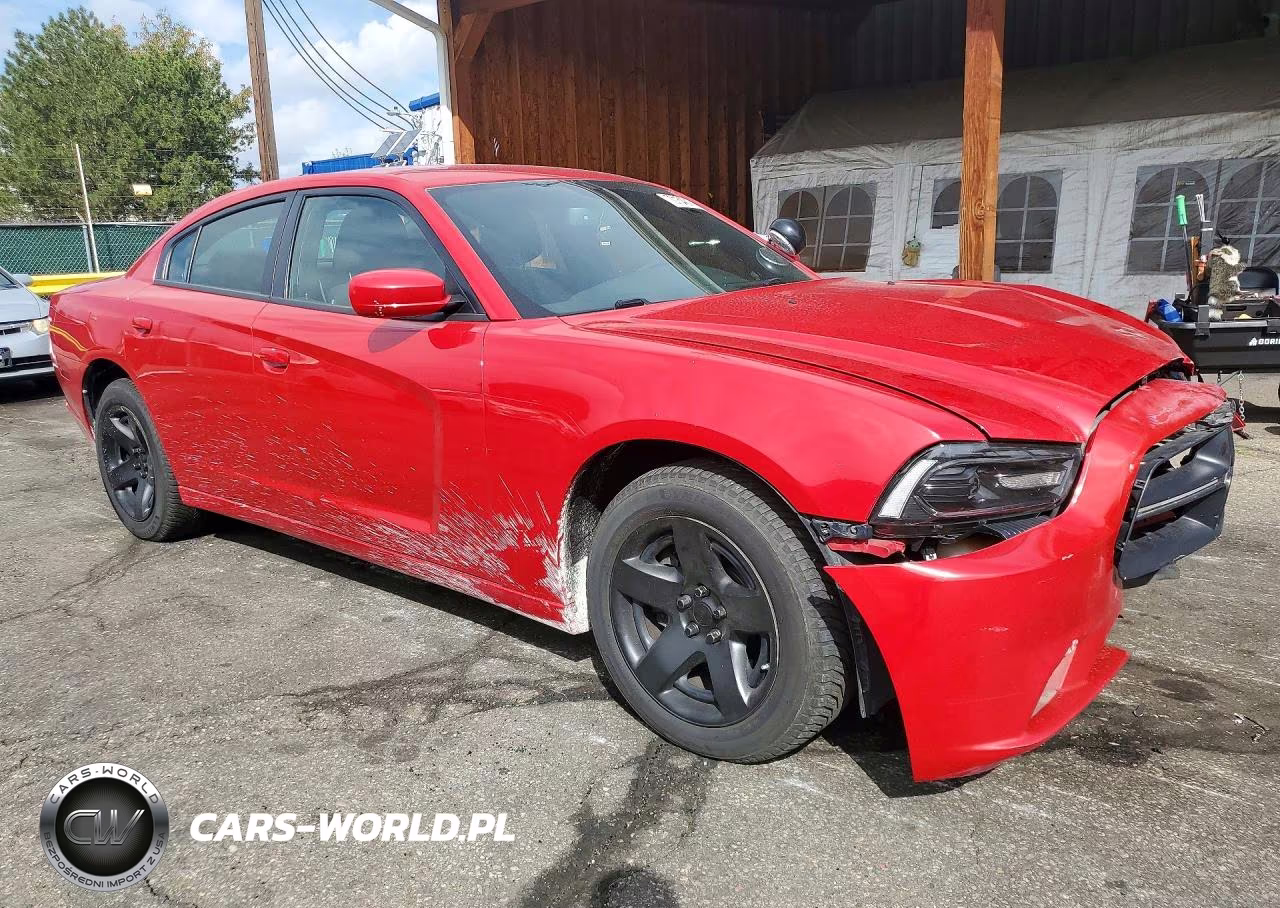 2012 Dodge Charger Police VIN:2C3CDXAT2CH230890 - 4