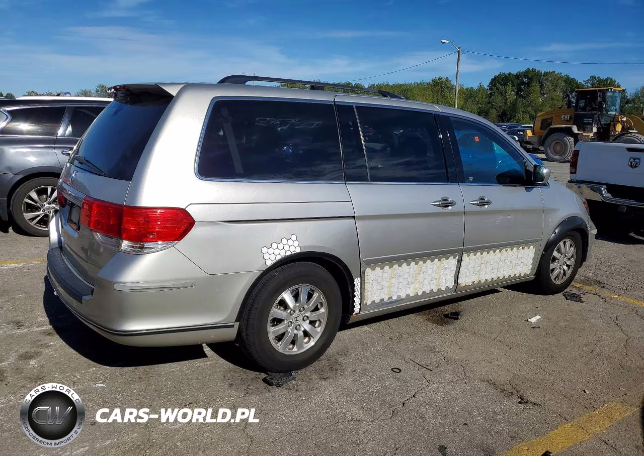 2008 Honda Odyssey Ex VIN:5FNRL38418B409032 - 3