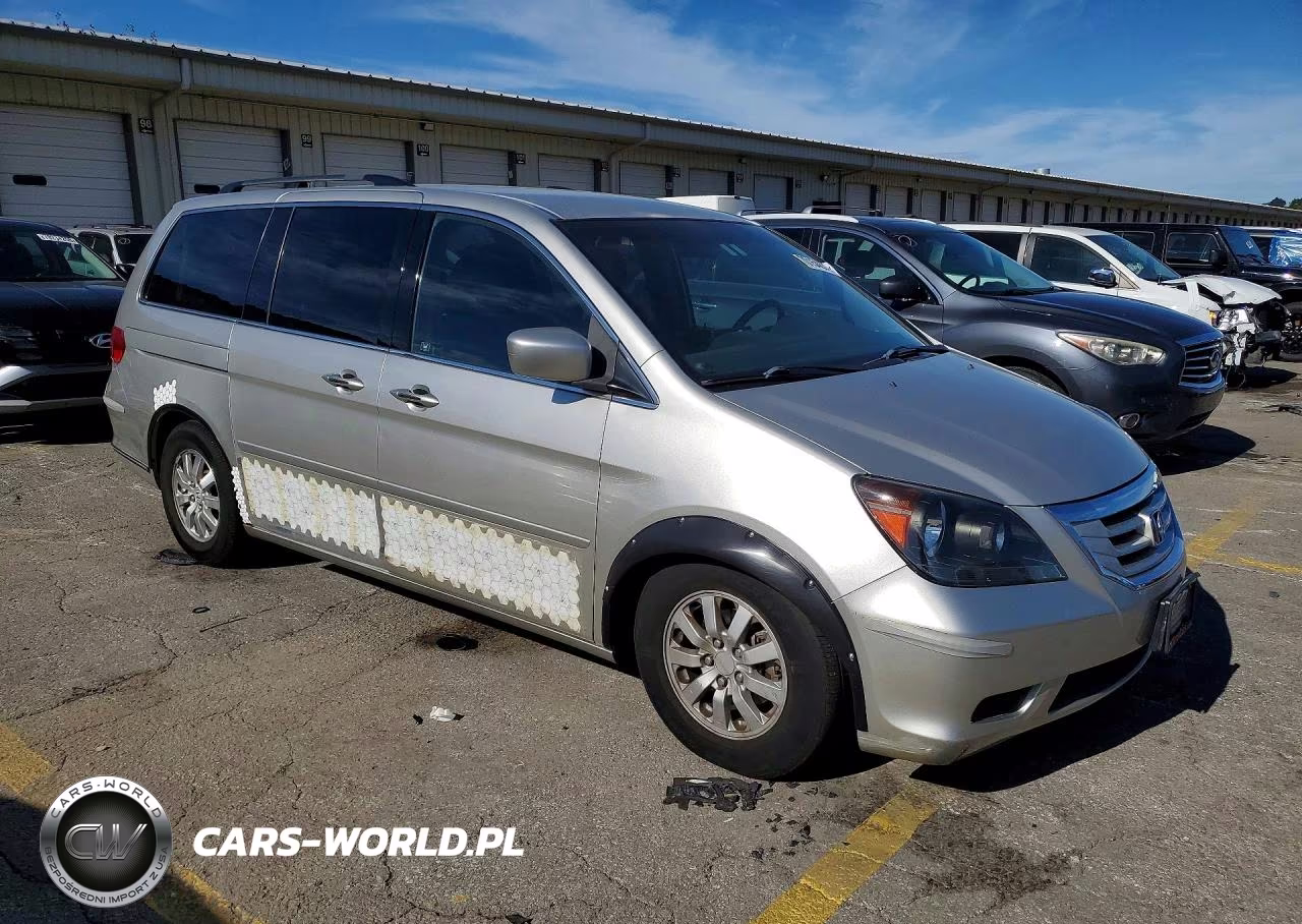 2008 Honda Odyssey Ex VIN:5FNRL38418B409032 - 4
