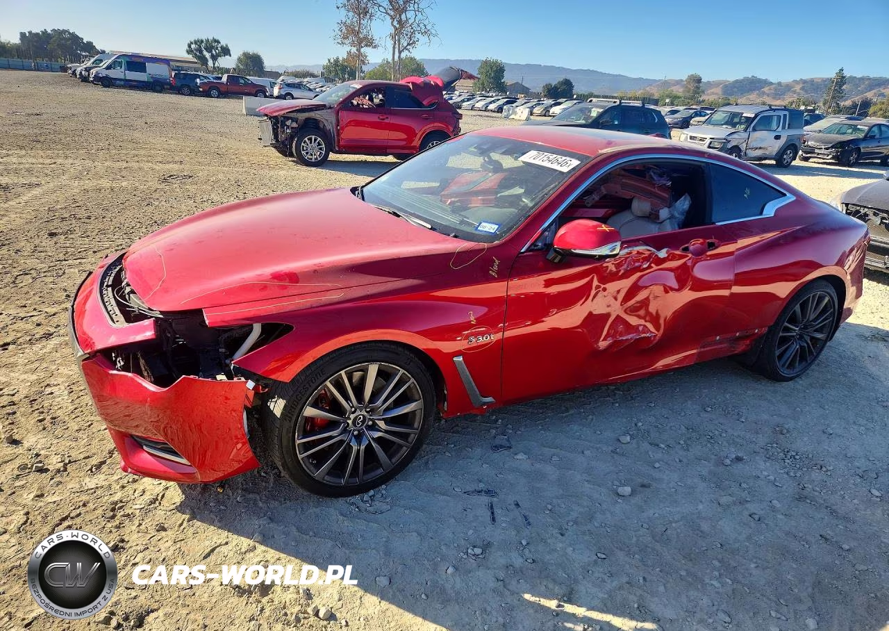 2017 Infiniti Q60 Red Sport 400 – zdjęcie 1 z 12
