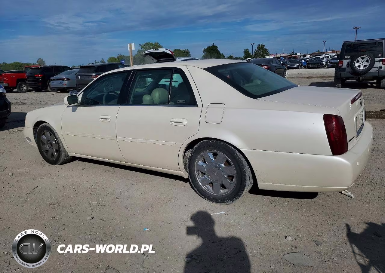 2000 Cadillac Deville Dts VIN:1G6KF5797YU285280 - 2