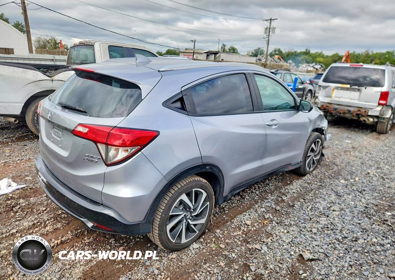 2020 Honda Hr-V Awd Sport VIN:3CZRU6H15LG702465 - 3