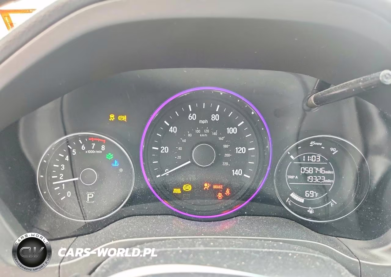 2020 Honda Hr-V Awd Sport VIN:3CZRU6H15LG702465 - 9