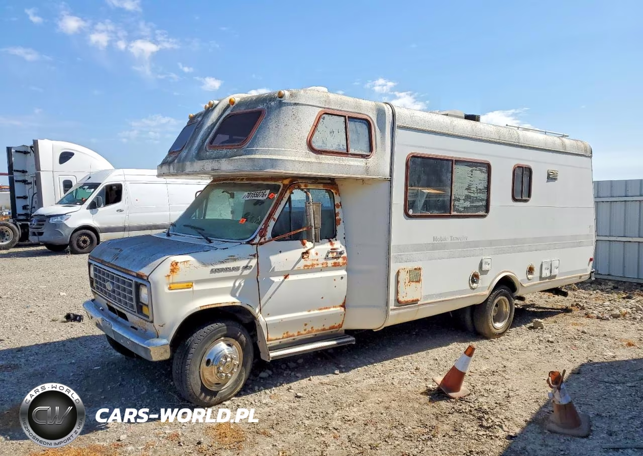 1985 FORD ECONOLINE VIN:1FDKE30L9FHA13678 - 2