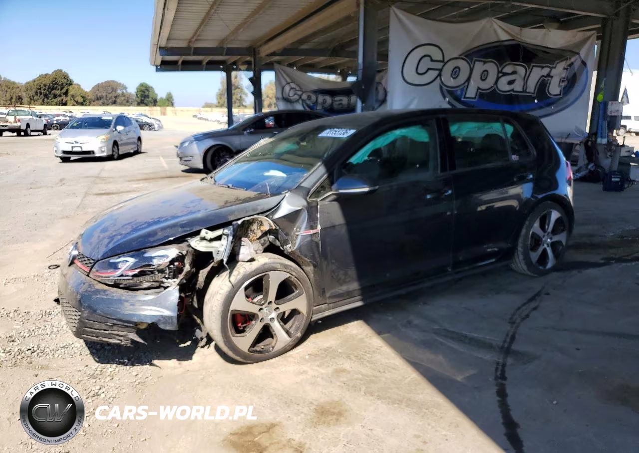 2015 Volkswagen Gti VIN:3VW4T7AUXFM004241 - 1