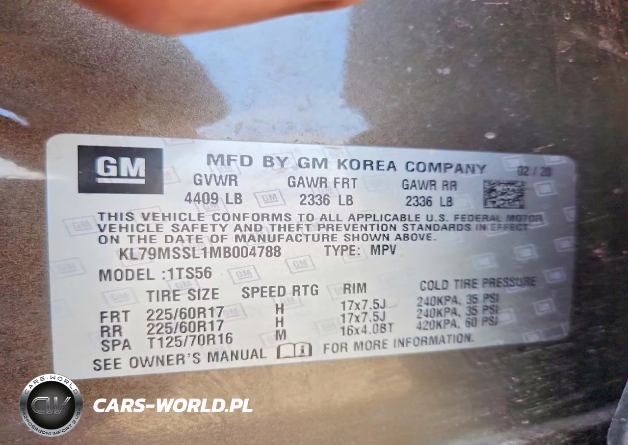 2021 Chevrolet Trailblazer Activ VIN:KL79MSSL1MB004788 - 14