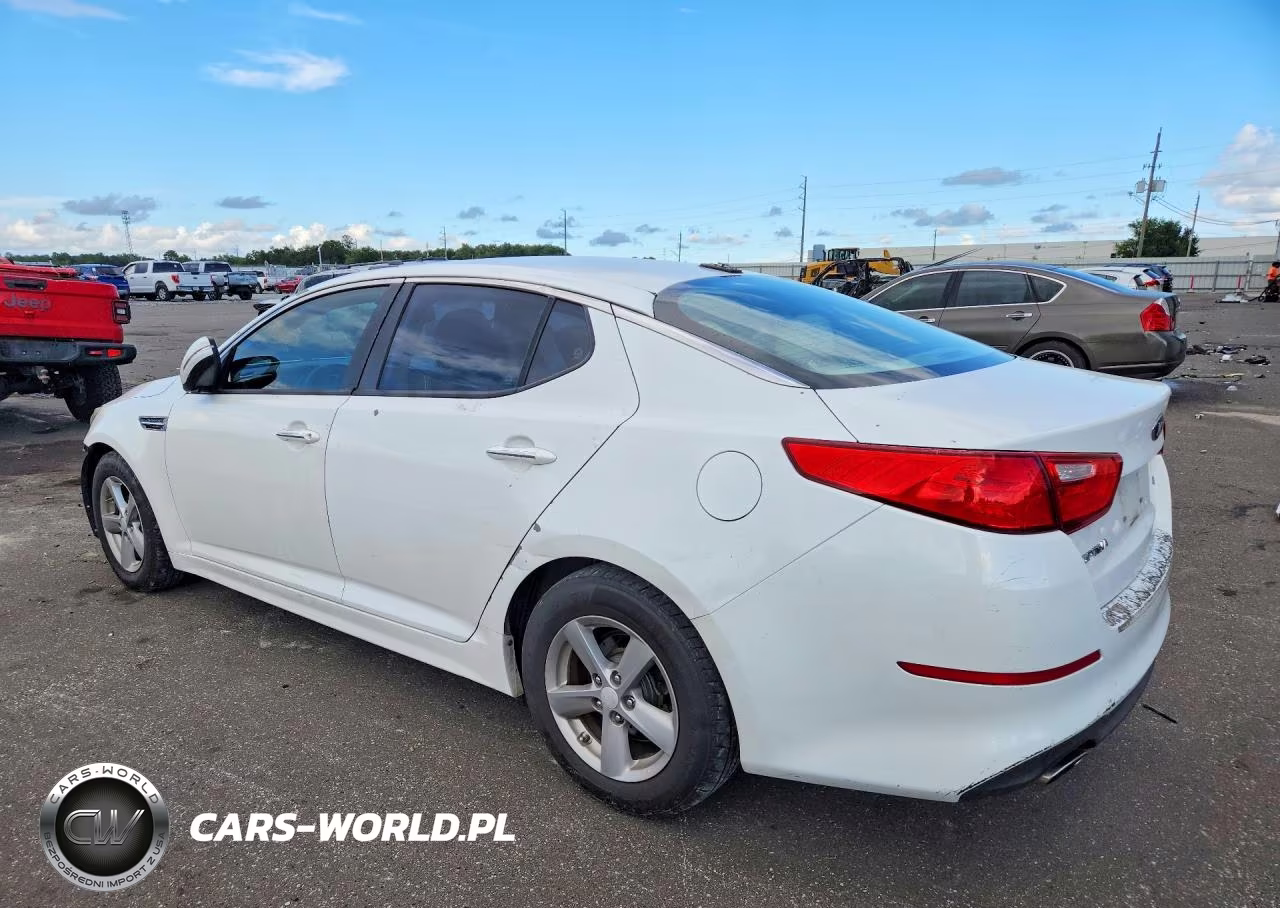 2014 Kia Optima Lx VIN:5XXGM4A76EG313050 - 2