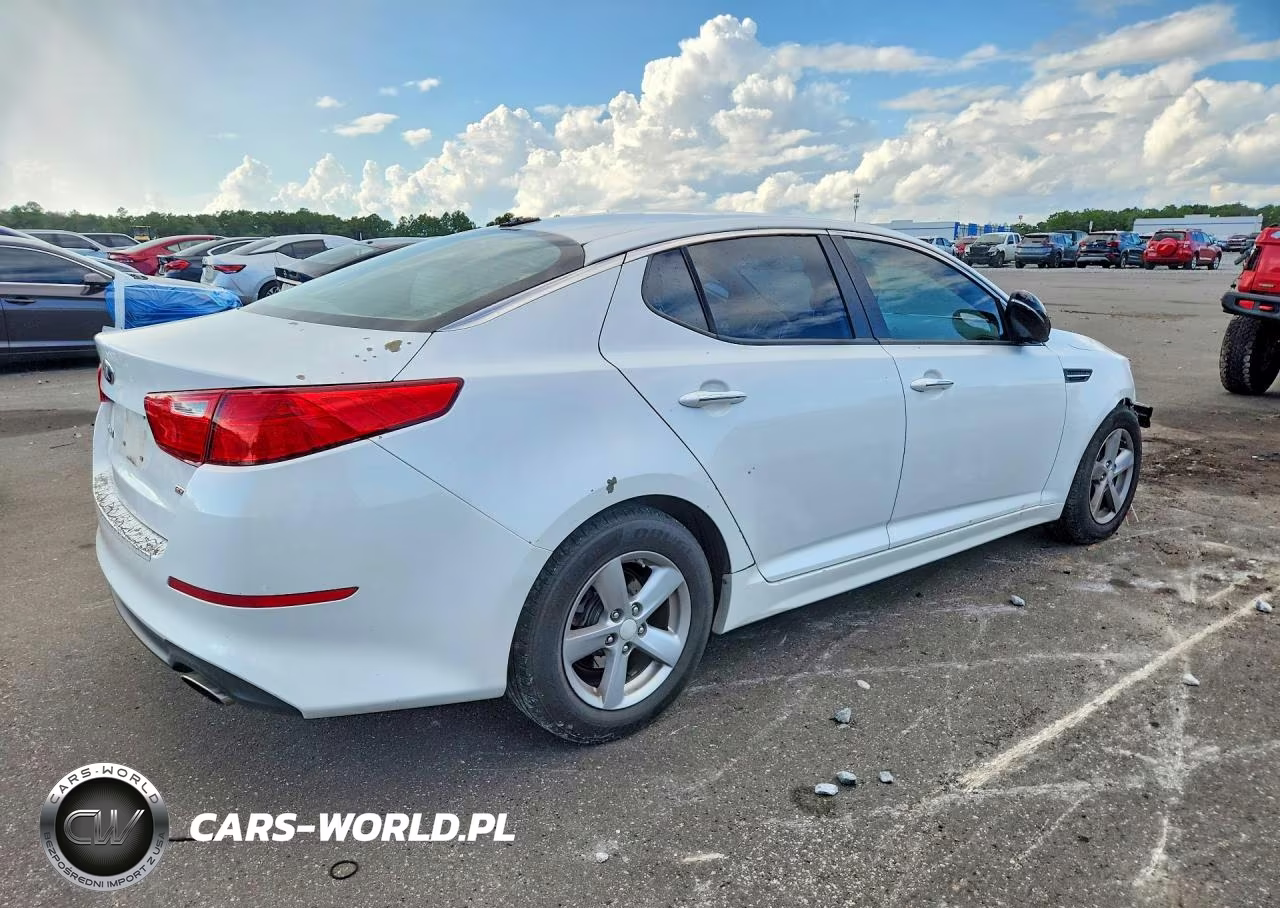 2014 Kia Optima Lx VIN:5XXGM4A76EG313050 - 3